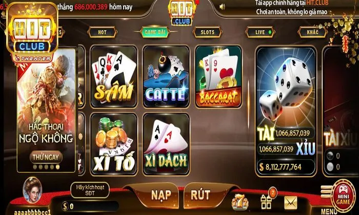 Baccarat là gì? Hướng dẫn chơi baccarat tại Hitclub 5 Hướng dẫn các bước chơi baccarat tại Hitclub